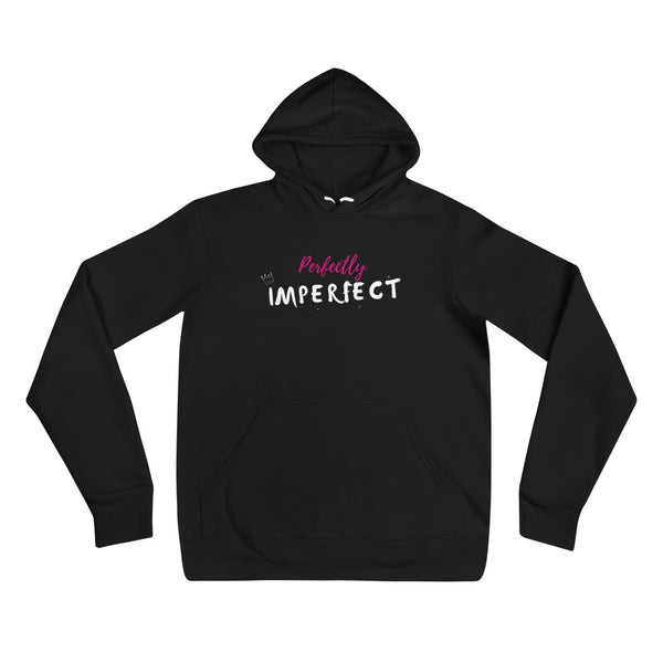 Perfectly Imperfectly Unisex Hoodie (Black)